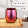 Pure Titanium Water Cup Double Wall Titanium Mug Lightweight Insulated Beer Tea Tumbler For Home Office Daily Drinking
