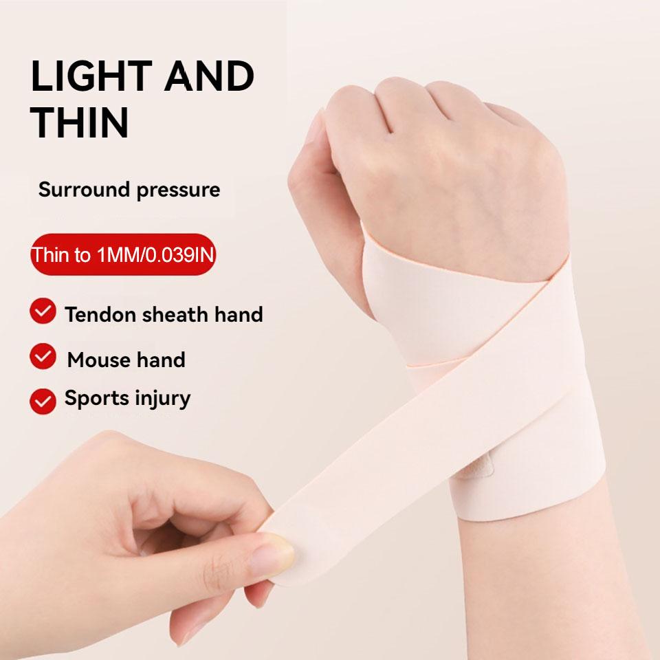 Thin Wrist Guard Preventing Wrist Sprains Tendon Sheath Joint Strain Immobilizer Badminton Tennis Circumferential Compression