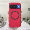 For Google Pixel 10/10 Pro Case Anti-Drop PU Leather+PC Cover Compatible with MagSafe