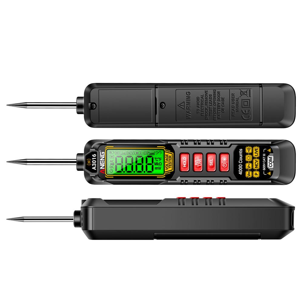 A3015 3016 Car Digital Multimeter Voltage Detector Pen Car Fault Maintenance Circuit Tester Digital Car Probe Electrician Tools