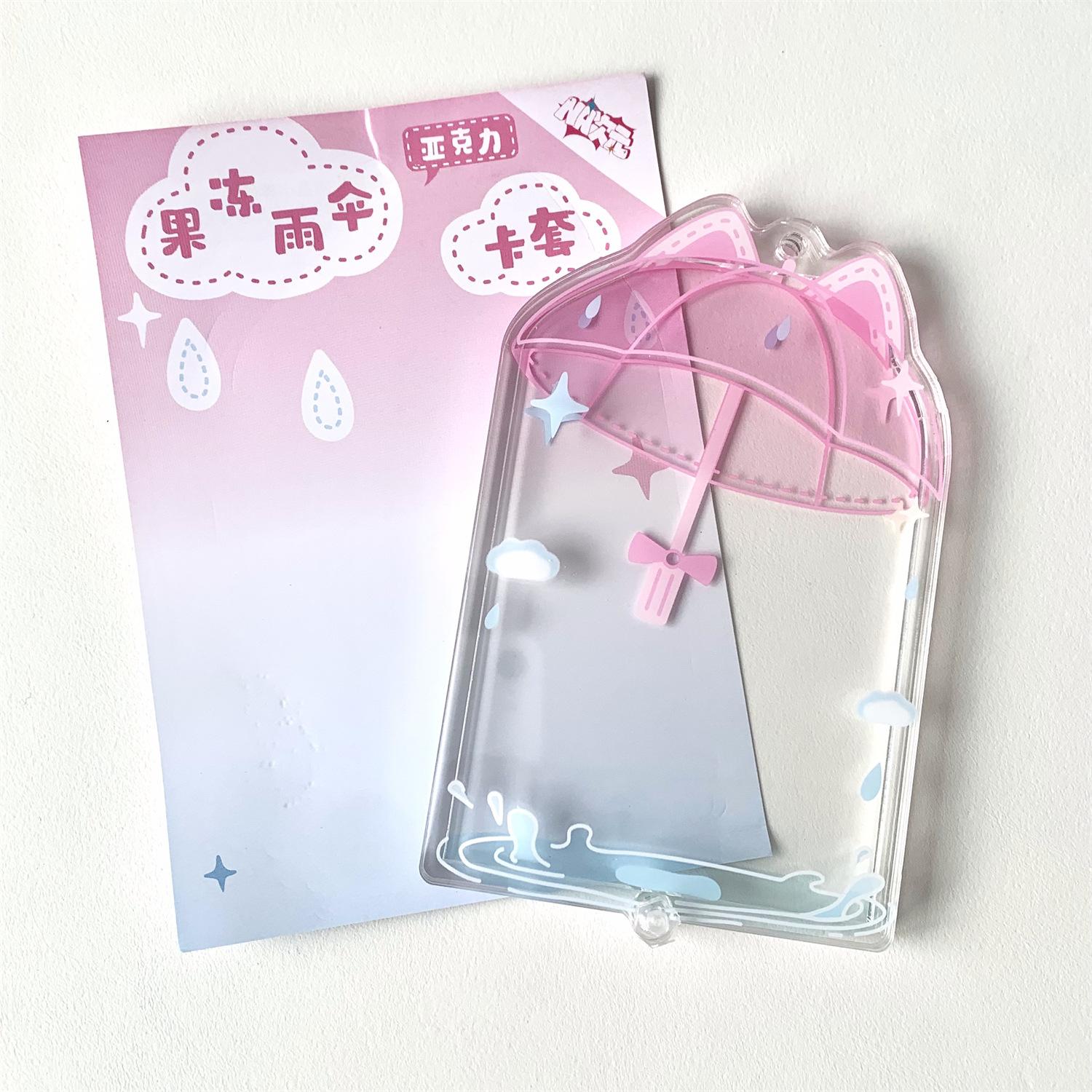 Badge Holder Acrylic Id Holder Photo Holder Protective For School Travel Everyday
