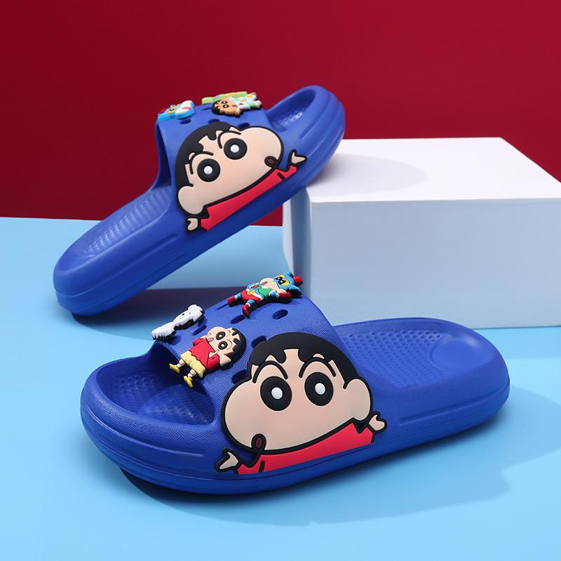 Mario Childrens Sandals Summer Eva Non Slip Cartoon Indoor Flip Flops For Boys And Girls
