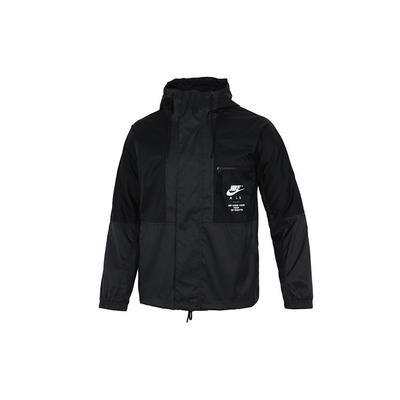 Color-Block Sports Casual Jacket Men Jackets Black DD6443-010