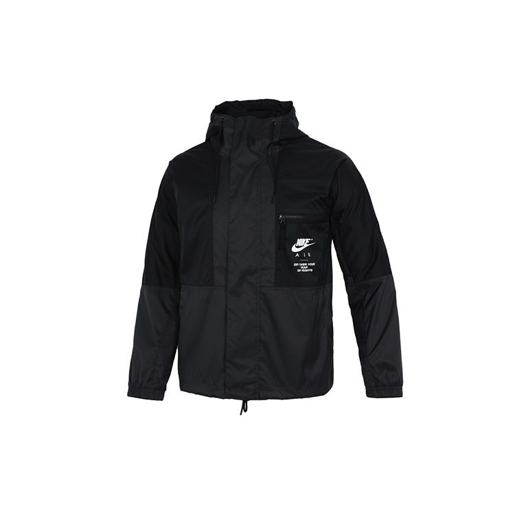 Nike Color-Block Sports Casual Jacket Men Jackets Black DD6443-010