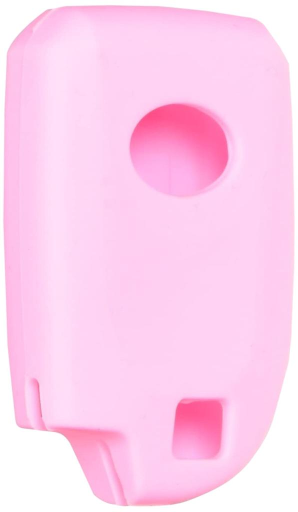 AWESOME ASLK-TG008 Silicone Smart Key Case Toyota G Type Color: Light Pink