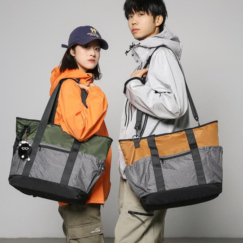 Men's Shoulder Bag, Large Capacity Student Tote Bag, Men's Casual Workwear, Crossbody Bag, Class Backpack, Mailman Bag