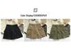 2024 Summer Korean Style Women's Retro High-Waisted Denim Mini Skirt with Side Drawstring Ties