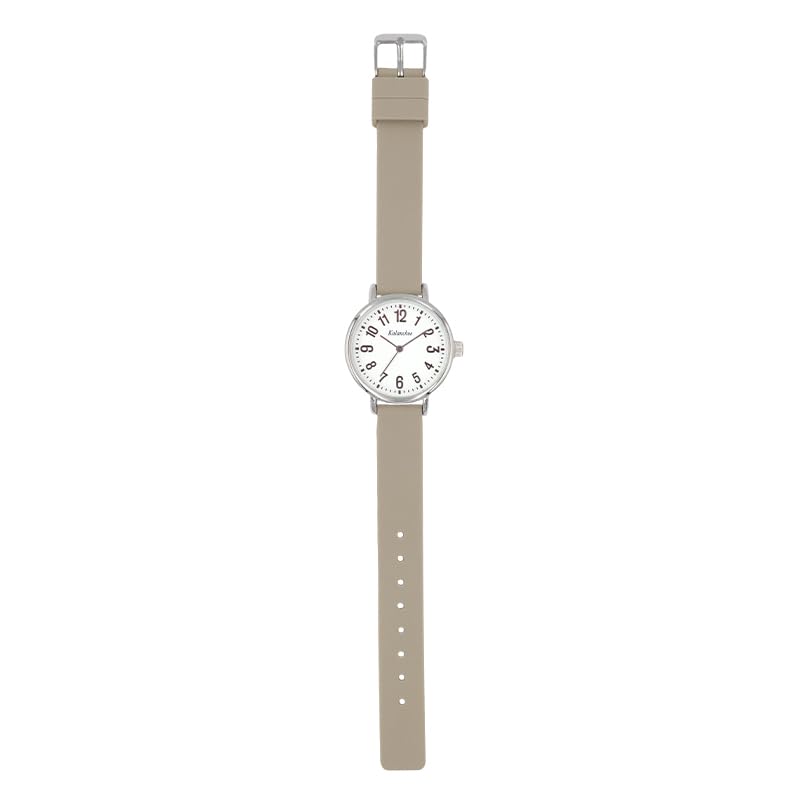 Kalanchoe Rubber Watch MOC Gray [Follow] N04524A-1 Women's