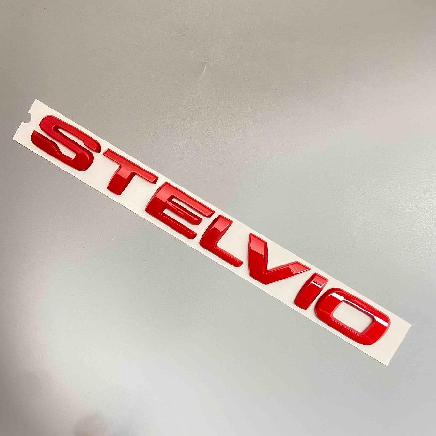 1 pièce Q4 Q2 GIULIA GIULIETTA STELVIO VELOCE Ti Badge Emblème Autocollants de Voiture pour Coffre Arrière Rénovation Étiquette de Coffre Logo Accessoires