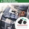 Car 8 Pin Front Headlight Connector Housing Male Female Wire Terminal for Nissan