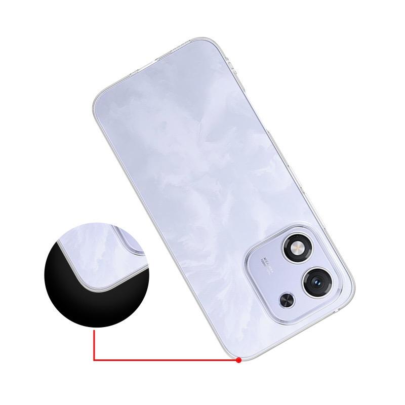 For Honor X70i Back Cover Ultra Thin Flexible TPU Clear Phone Case