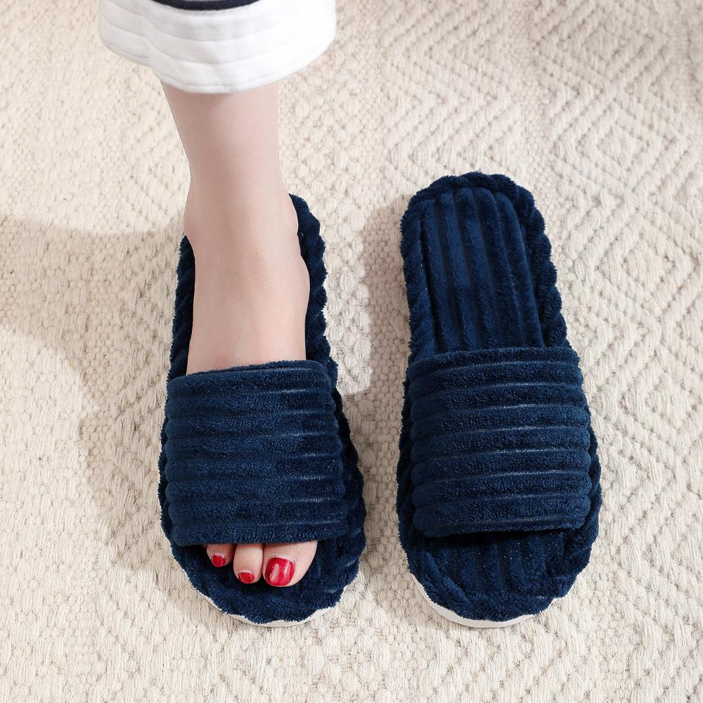 Women's Winter Warm Cotton Slippers for Home Women Shoes