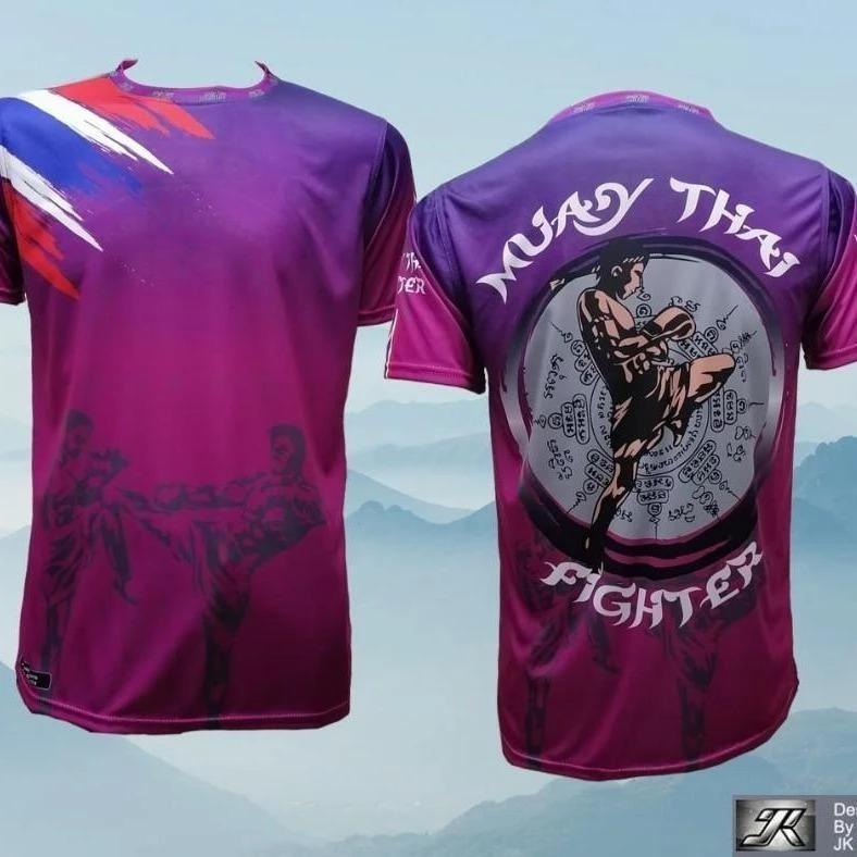 

Футболка для тайского бокса, летающего наколенника, 3D-принт, винтажная тренировочная, защита от ультрафиолета, быстросохнущая, мужская, женская, унисекс, с коротким рукавом, с круглым вырезом, смешанные боевые искусства 5XL