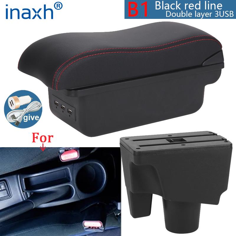 For Toyota Aqua Armrest Box For Toyota Prius C Aqua Car Armrest Storage Box Dedicated Retrofit Parts Interior Car Accessories