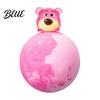 Natural Bath Ball Salt with Glow-in-the-dark Toy Inside Fruity Floral Plants Extract Handmade Sea Bubble Women Men SPA Gift Spa