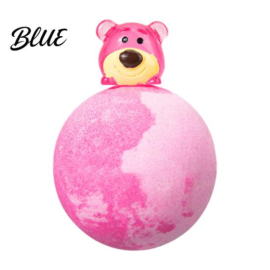 Natural Bath Ball Salt with Glow-in-the-dark Toy Inside Fruity Floral Plants Extract Handmade Sea Bubble Women Men SPA Gift Spa