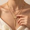 Elegant Three-Layer Stackable Necklace - Niche Design & Versatile Clavicle Chain
