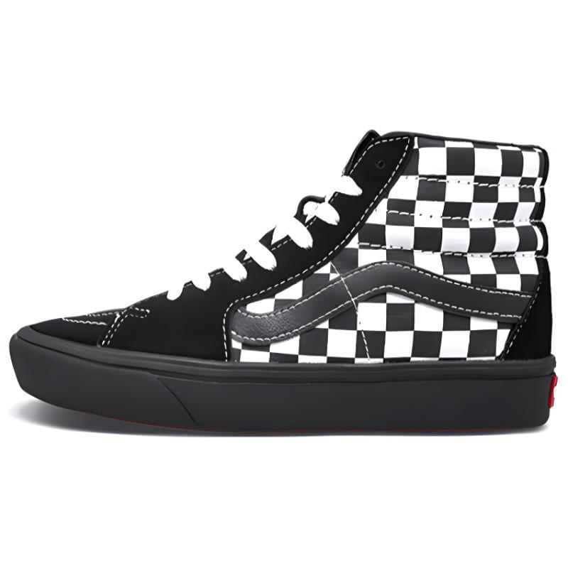 Sk8 Vans-Hi ComfyCush Mixed Media - Black Checker VN0A3WMB17Q 37