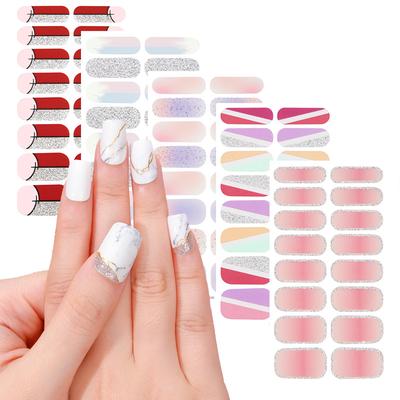 French Maniküre Aufkleber wasserfester Nagellack Film Nagelaufkleber