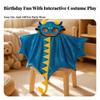 Dinosaur Cape Wing-Like Costume with Tail Comfortable for Young Children