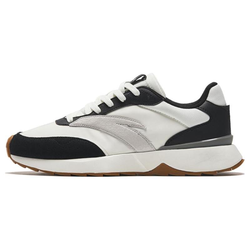 Anta Low top Slip Resistant Abrasion Resistant Sports Casual Shoes Men's Black White Brown Sneakers 112338879-1