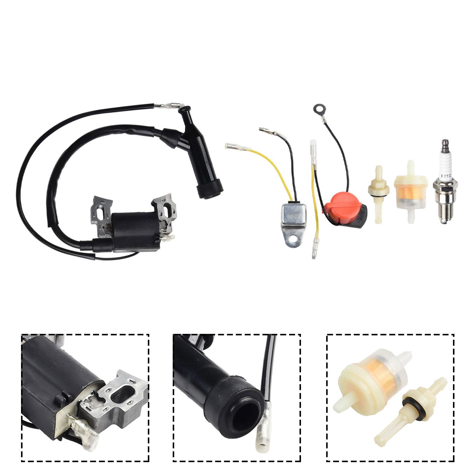 Замена катушки зажигания, совместимая с Honda GX200, GX120, GX110, GX140. Важна для эффективности двигателя. China Mainland