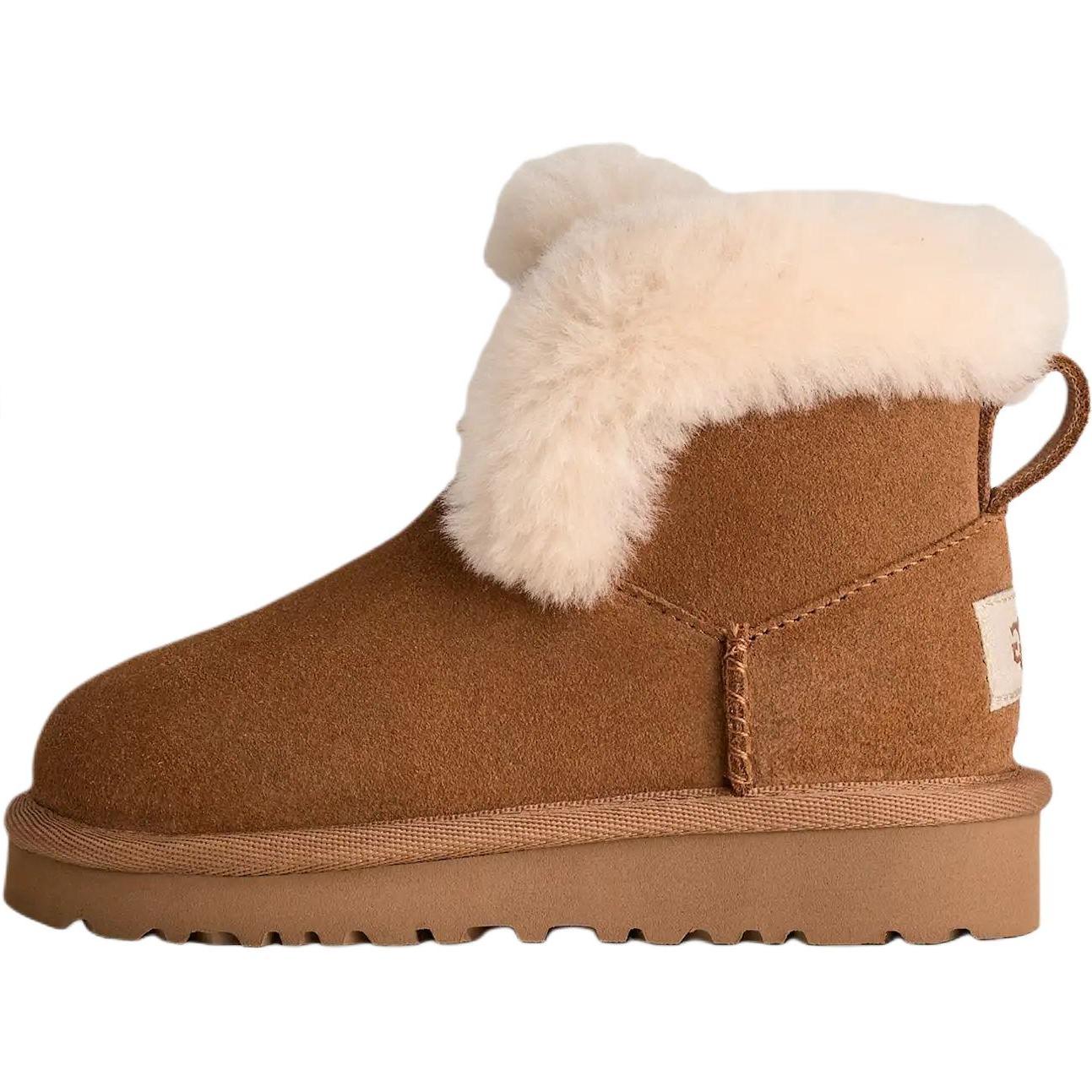 

UGG Classic Mini Versatile Comfortable Snow Boots Kids boots Brown 1174632K-CHE 38