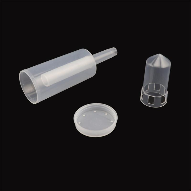 1pc Twin Bubble Airlock One-way Exhaust Water Seal Valve With Silicone Grommet for Beer Wine Making Household Distiller Tools