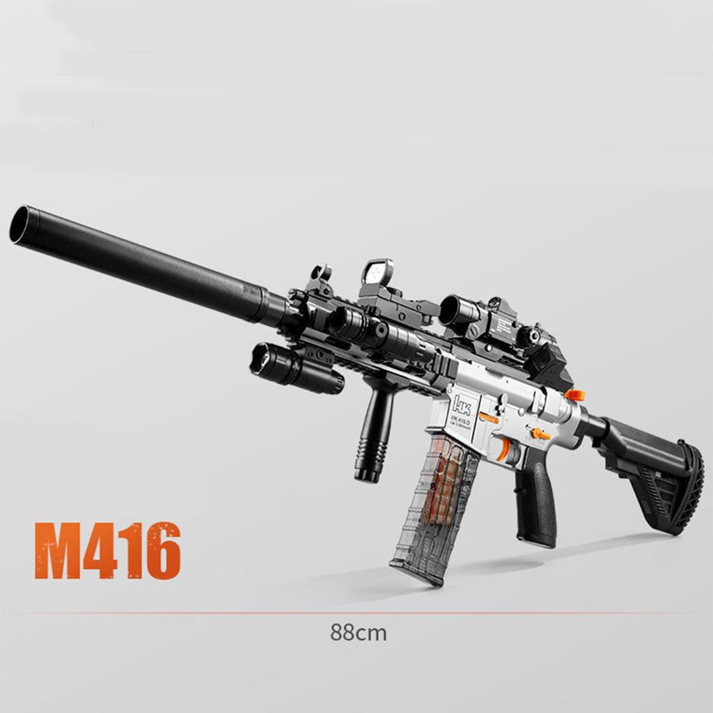 Pistolet blaster électrique M416, jouet de tir de haute précision - La