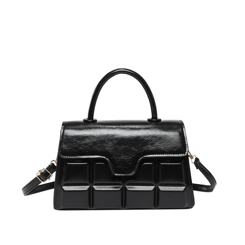 Premium Handbag 2025 Spring New Niche Design Versatile Ins Shoulder Messenger Bag Temperament Small Square Bag