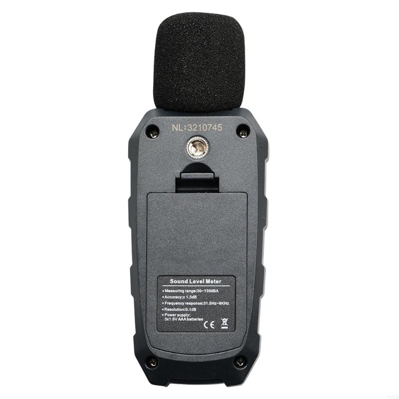 High Precisions Digital Sound Level Decibel Meter For Home Offices Industrial Noise Measurement With Backlits Display