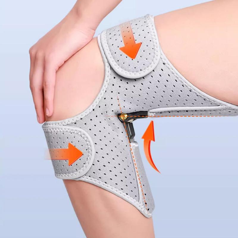 Non-Slip Breathable Knee Booster Adjustable Spring Stabilizer Brace Joint Support Powerful Rebound Springs Knee Assistive Device