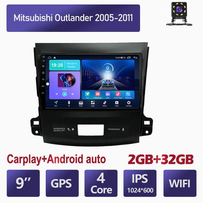 Car Radio Android Auto For Mitsubishi Outlander 2005-2011 Multimedia Player GPS Naigation Stereo Carplay HU 2+32GB