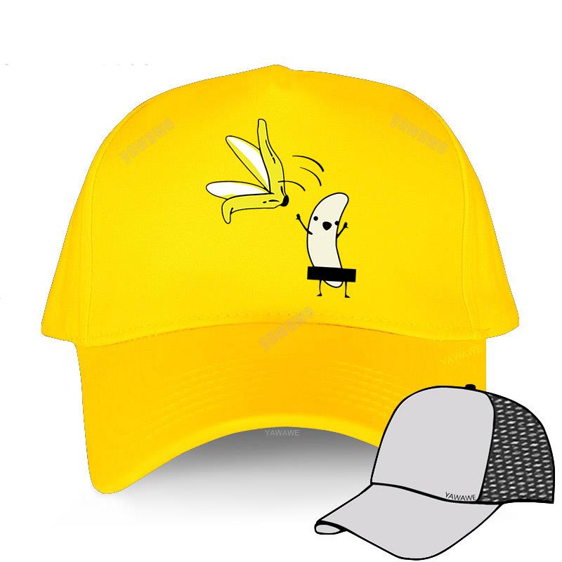 

Хлопковые бейсболки для взрослых, роскошная шляпа для мужчин, уличная кепка с банановым узором, классические шляпы с графическим принтом, повседневная женская популярная кепка Adjustable