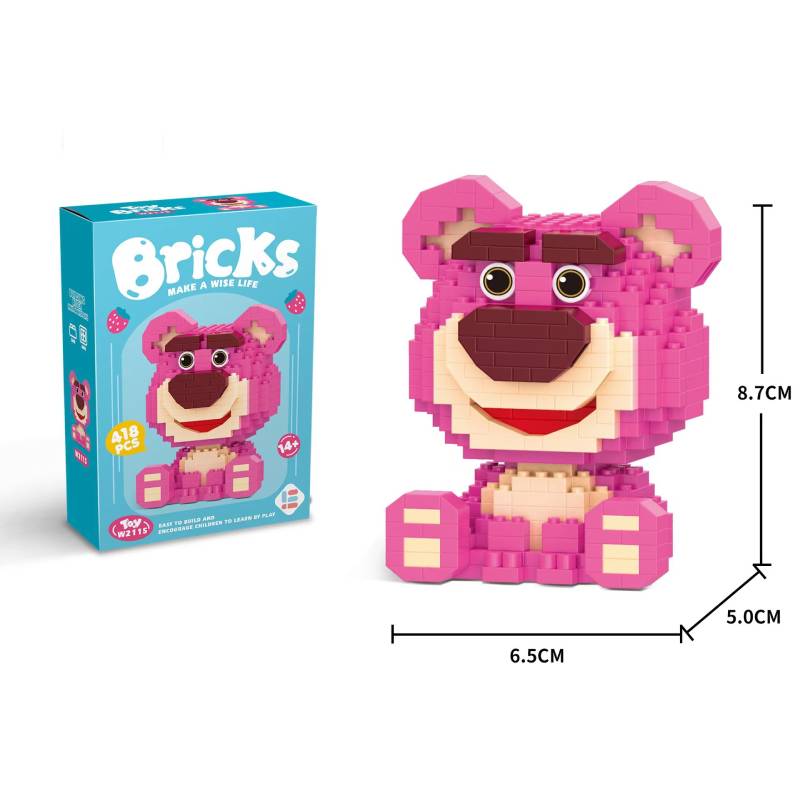 

Лотсообнимающий медведь История игрушек Детский пазл Сборка частиц Строительные блоки Sit