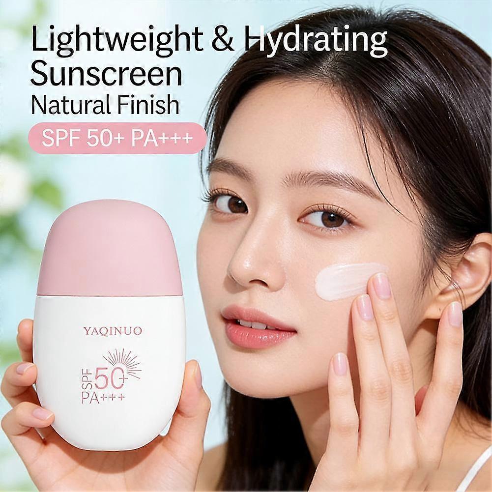 YAQUINUO Sunscreen SPF50+ - Lightweight Waterproof UV Protection