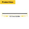 For Car Roof Repair Black Roof Drip Molding Car Roof Trim Molding Car Cover Left Right Pair Stable Performance