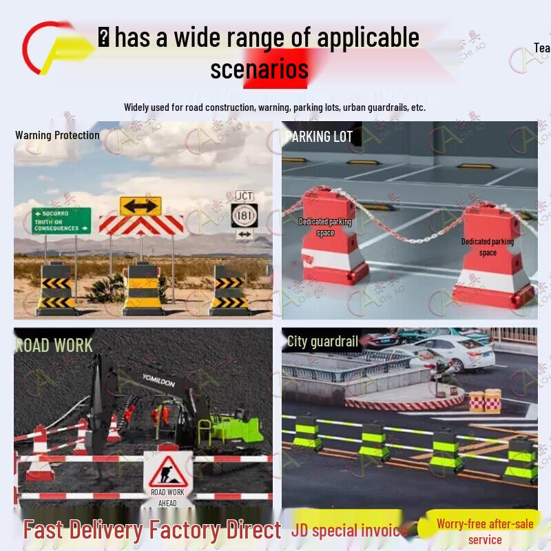 Flexible Traffic Barriers & Connecting Rods