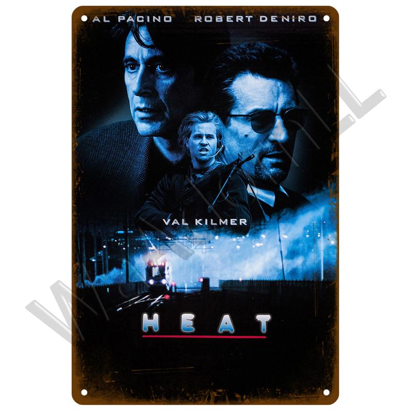 Vintage Metall Zeichen Film Retro Zinn Zeichen Ästhetischen Wohnzimmer Metall Wand Dekor Dekoration Kino Industrie Deco Filme Poster