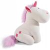 Teodor Plush Toy Unicorn White with Pink Details 30x45cm Soft Cuddly Stuffed Animal Kids Gift