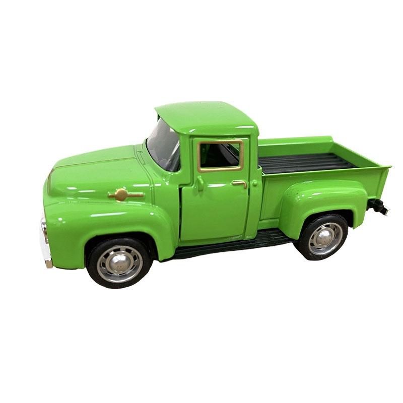 

Simulation Diecast Metal Pull Back Car Toy Realistic Classic Pickup Model For Kids Ideal Children s Gift Green