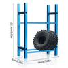 1.9 Inch Simulation Wheel Hub Tyres Shelf Tire Storage Rack for  4CelsiusSCX10 1Celsius10 RC Car