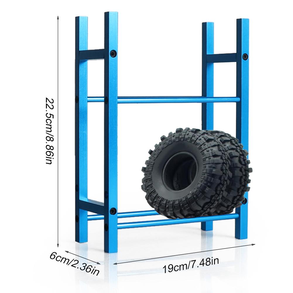 1.9 Inch Simulation Wheel Hub Tyres Shelf Tire Storage Rack for  4CelsiusSCX10 1Celsius10 RC Car