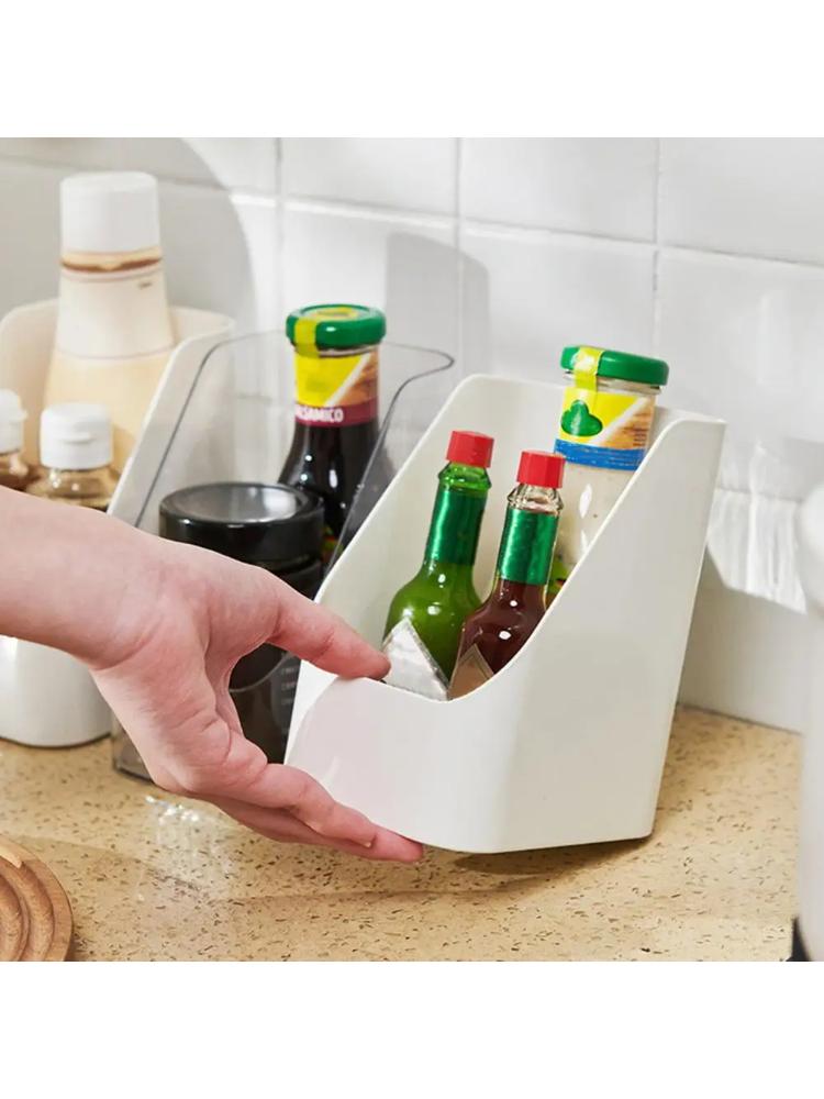 Contenitori per l'organizzatore del frigorifero Scatola per la conservazione degli alimenti per il frigorifero Scatola per la conservazione dei condimenti trasparente Organizzatore per la conservazione del frigorifero della cucina