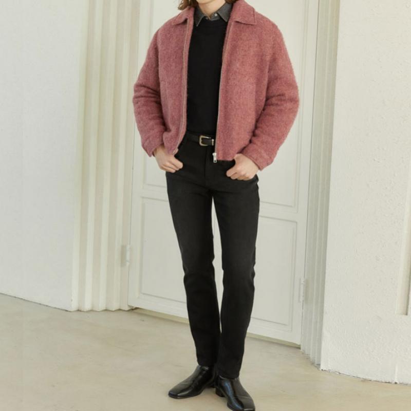 Bang Bang Men S Polar Fleece Lycra Bonded Denim 3 Piece Set