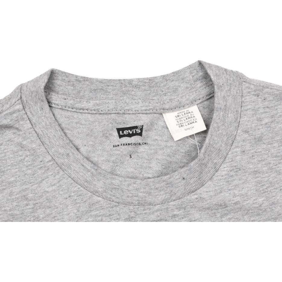 Levis Slim Fit Crew Neck Short Sleeve T-Shirt Men Tops Gray 22491-0383