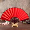 Graffiti Chinese Style Blank Cloth Wedding Decoration DIY Hand Folding Fan Folding Fan Home Party
