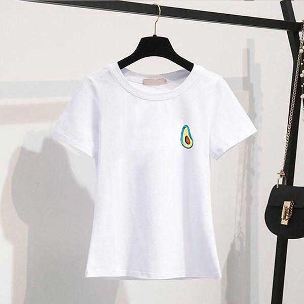 Women Summer Vintage Two Pieces Set Slim Short Sleeve T-Shirt Fruit Printed Skirt Suit High Waist Long Pleated Skirt Casual Suit