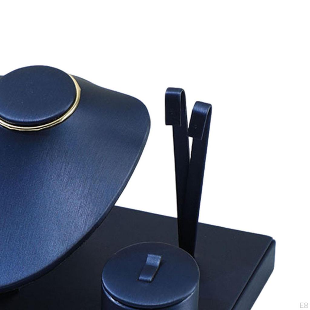 Jewelry Display Case, Decorative Showcase, 3-in-1 Design, Necklace Organizer for Women, Gift Shop,