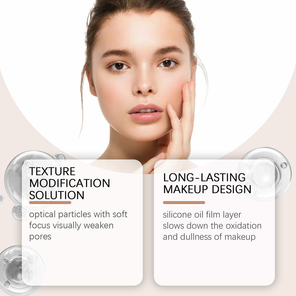 The Soft-focus Concealer Tray Covers Blemishes , Maintains Makeup For A Long Time , Modifies Pores And Fine Lines , And Is Portable.